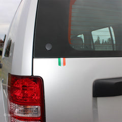 Flag of Ireland car sticker on a Jeep Liberty