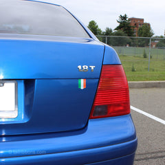 Flag of Ireland car sticker on a VW Jetta