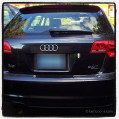 Irish Flag sticker on Audi A3