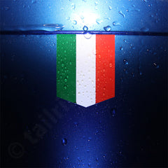 Italian Flag decal sticker