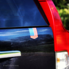 US car sticker