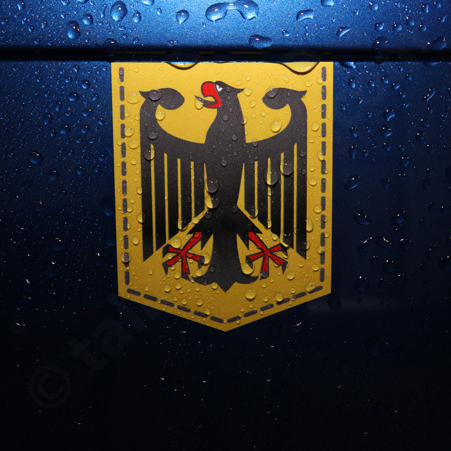 Deutschland Germany Allemagne Coat of Arms Sticker Decal Self